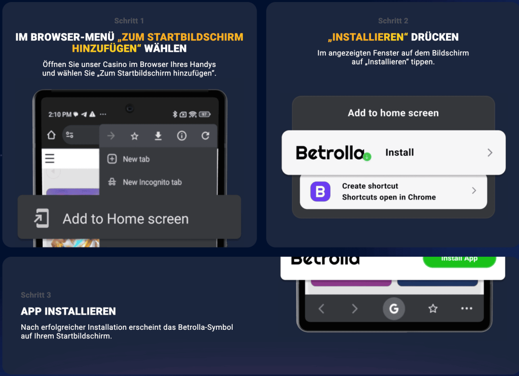 Online Casino App kostenlos